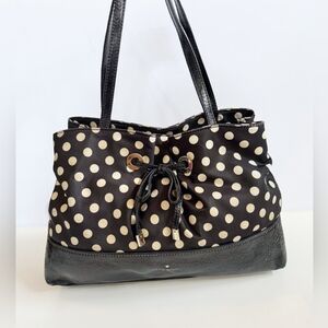 Vintage Kate Spade Polka Dot Shoulder Bag